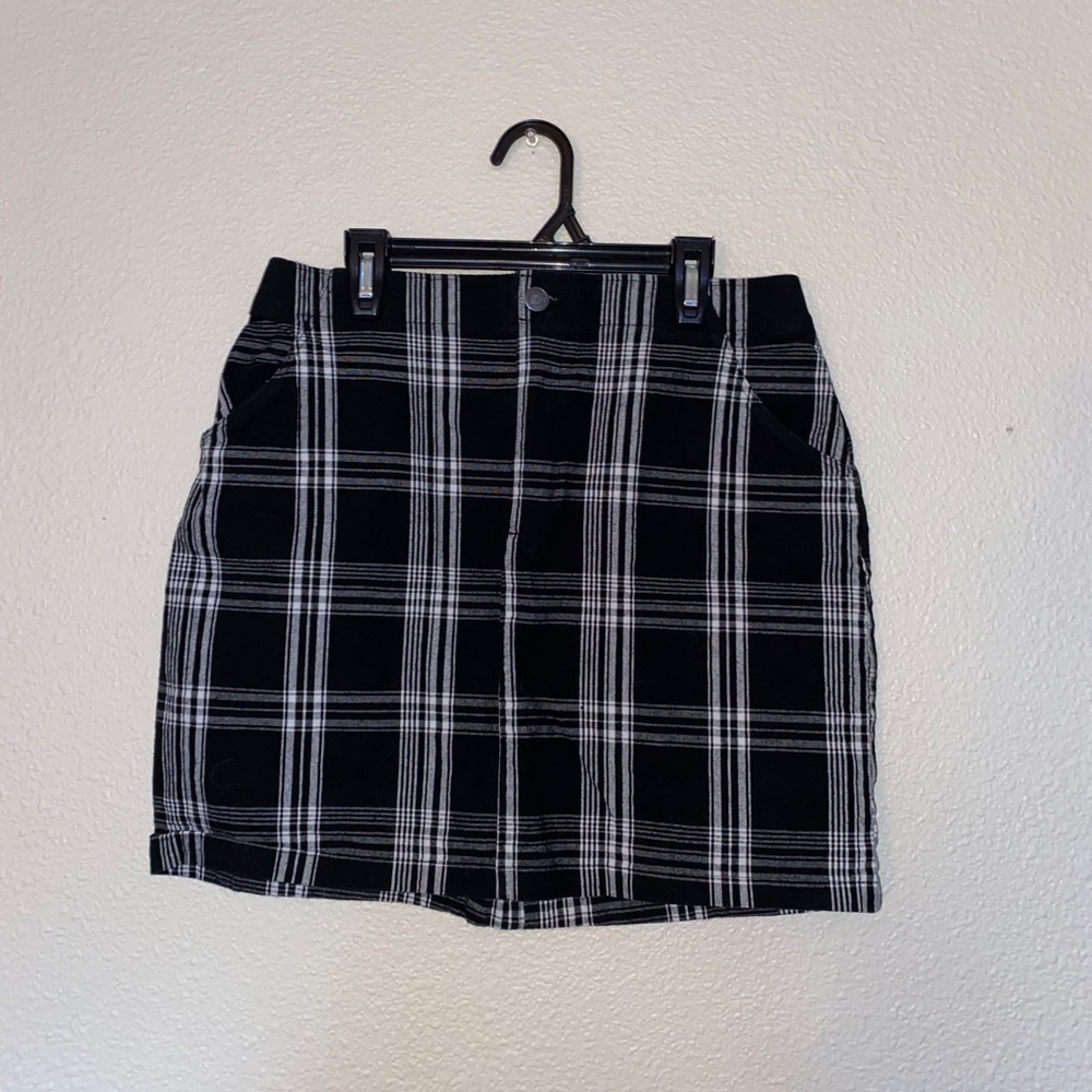 COPY - NEW Large Hollister Black and White Plaid …